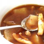 Squid soup: recipe