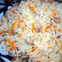 Pilaf in a slow cooker with chicken Calorie content in pilaf from chicken in a slow cooker