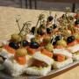 Canapes - small sandwiches